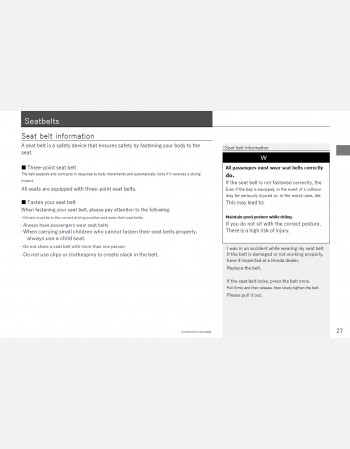 honda vezel 2020-2021 owners manual in english